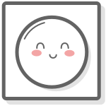 A smiling mochi ball.